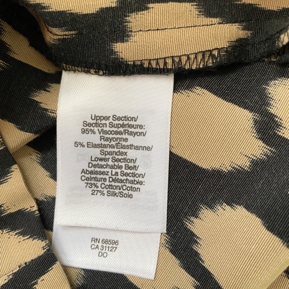 DKNY evening dress W/ bow sash belt - pockets - Picture 6 of 8